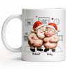 To My Wonderful Wife Merry Christmas With All My Love Santa And Elf - Personalized Custom Coffee Mug - CPL863_MG To My Wonderful Wife Merry Christmas With All My Love Santa And Elf - Personalized Custom Coffee Mug - CPL863_MG