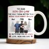 To Our Son-In-Law, The Only Thing Better Than Being Your Parent-In-Law, Family and Cityscape - Personalized Custom Coffee Mug - SON042_MG To Our Son-In-Law, The Only Thing Better Than Being Your Parent-In-Law, Family and Cityscape - Personalized Custom Coffee Mug - SON042_MG