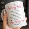 To The Loveliest Mum With Hearts - Personalized Custom Coffee Mug - MOM154_MG To The Loveliest Mum With Hearts - Personalized Custom Coffee Mug - MOM154_MG