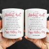 To The Loveliest Mum With Hearts - Personalized Custom Coffee Mug - MOM154_MG To The Loveliest Mum With Hearts - Personalized Custom Coffee Mug - MOM154_MG