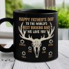 To The World's Best Bucking Dad - Gift For Dad - Personalized Black Mug To The World's Best Bucking Dad - Gift For Dad - Personalized Black Mug