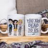 To Us You Are Irreplaceable- Gift For Coworker-Personalized Coffee Mug- Funny Leaving Coworker Mug To Us You Are Irreplaceable- Gift For Coworker-Personalized Coffee Mug- Funny Leaving Coworker Mug