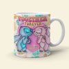 Together Forever, Couple Gift, Personalized Coffee Mug, Cartoon Couple Mug 03NATI271023 Together Forever, Couple Gift, Personalized Coffee Mug, Cartoon Couple Mug 03NATI271023