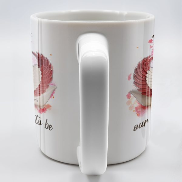 Together Is Our Favorite Place To Be, Swans and Hearts - Personalized Custom Coffee Mug - CPL411_MG Together Is Our Favorite Place To Be, Swans and Hearts - Personalized Custom Coffee Mug - CPL411_MG
