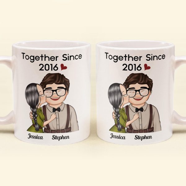 Together Since New Version - Personalized Mug Together Since New Version - Personalized Mug