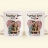 Together Since Picture Customized - Personalized Mug