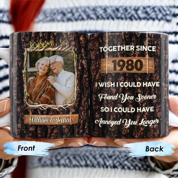 Together Since Year, Annoying You Longer With Love - Personalized Custom Coffee Mug - CPL224_MG Together Since Year, Annoying You Longer With Love - Personalized Custom Coffee Mug - CPL224_MG