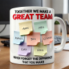Together We Make A Great Team - Personalized White Edge-to-Edge Mug - Gift For Coworkers NL122 Together We Make A Great Team - Personalized White Edge-to-Edge Mug - Gift For Coworkers NL122