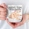 Together We Make The Best Team - Family Personalized Custom Mug - Father's Day, Gift For Dad, Grandpa Together We Make The Best Team - Family Personalized Custom Mug - Father's Day, Gift For Dad, Grandpa