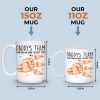 Together We Make The Best Team - Family Personalized Custom Mug - Father's Day, Gift For Dad, Grandpa Together We Make The Best Team - Family Personalized Custom Mug - Father's Day, Gift For Dad, Grandpa