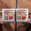 Too Busy Being A Badass Mom - Personalized Marble Mug Too Busy Being A Badass Mom - Personalized Marble Mug