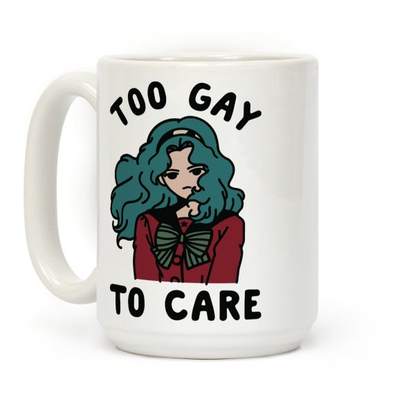 Too Gay To Care Michiru Coffee Mug
