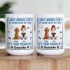 Too Peopley Outside - Personalized Mug Too Peopley Outside - Personalized Mug