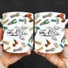 Tools and Fist Bump Design, A Heartfelt Gift - Personalized Custom Coffee Mug - DAD128_MG