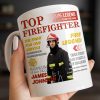 Top Firefighter The Fight For Our Service Fire Legend - Personalized Custom Coffee Mug - FIF049_MG Top Firefighter The Fight For Our Service Fire Legend - Personalized Custom Coffee Mug - FIF049_MG