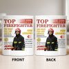 Top Firefighter The Fight For Our Service Fire Legend - Personalized Custom Coffee Mug - FIF049_MG Top Firefighter The Fight For Our Service Fire Legend - Personalized Custom Coffee Mug - FIF049_MG