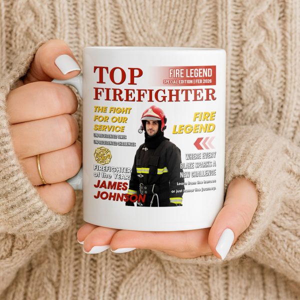 Top Firefighter The Fight For Our Service Fire Legend - Personalized Custom Coffee Mug - FIF049_MG Top Firefighter The Fight For Our Service Fire Legend - Personalized Custom Coffee Mug - FIF049_MG