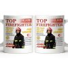 Top Firefighter The Fight For Our Service Fire Legend - Personalized Custom Coffee Mug - FIF049_MG Top Firefighter The Fight For Our Service Fire Legend - Personalized Custom Coffee Mug - FIF049_MG