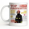 Top Firefighter The Fight For Our Service Fire Legend - Personalized Custom Coffee Mug - FIF049_MG Top Firefighter The Fight For Our Service Fire Legend - Personalized Custom Coffee Mug - FIF049_MG