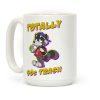 Totally 90's Trash Raccoon Coffee Mug Totally 90's Trash Raccoon Coffee Mug