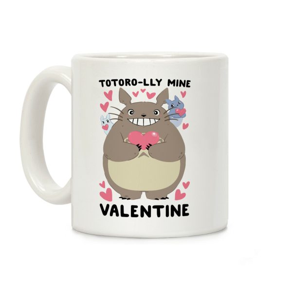 Totoro-lly Mine, Valentine Coffee Mug Totoro-lly Mine, Valentine Coffee Mug