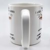 Touch My Coffee I Will Slap You So Hard Cow and Coffee Cup Design - Personalized Custom Coffee Mug - COL060_MG