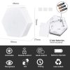 Touch Sensor Rgb Led Hexagon Lamp Touch Sensor Rgb Led Hexagon Lamp