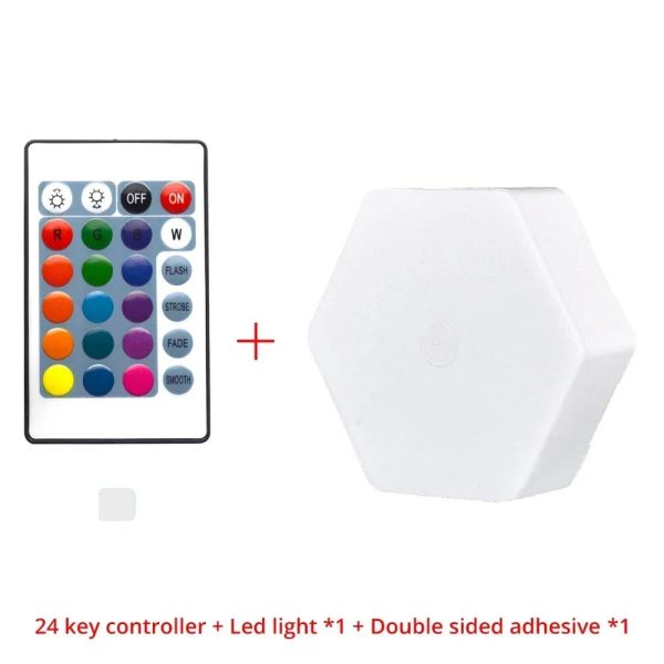 Touch Sensor Rgb Led Hexagon Lamp Touch Sensor Rgb Led Hexagon Lamp