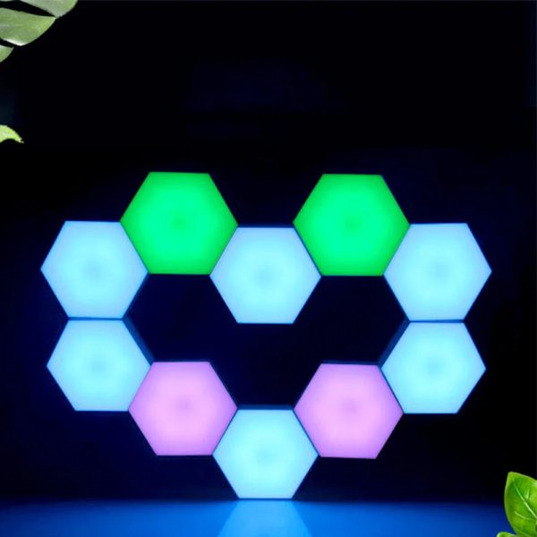 Touch Sensor Rgb Led Hexagon Lamp Touch Sensor Rgb Led Hexagon Lamp