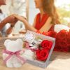 Towel Bear Soap Flower Gift Box for Valentine's Day, Wedding, Mother's Day, and Birthday Towel Bear Soap Flower Gift Box for Valentine's Day, Wedding, Mother's Day, and Birthday