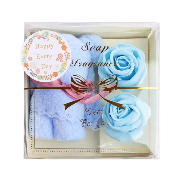 Towel Bear Soap Flower Gift Box for Valentine's Day, Wedding, Mother's Day, and Birthday Towel Bear Soap Flower Gift Box for Valentine's Day, Wedding, Mother's Day, and Birthday