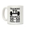 Training to Wrestle 30-50 Feral Hogs Coffee Mug