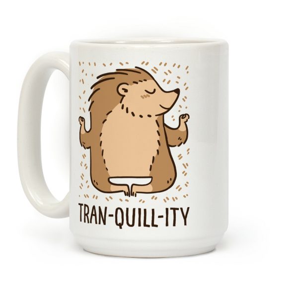 Tran-QUILL-ity - Hedgehog Coffee Mug Tran-QUILL-ity - Hedgehog Coffee Mug