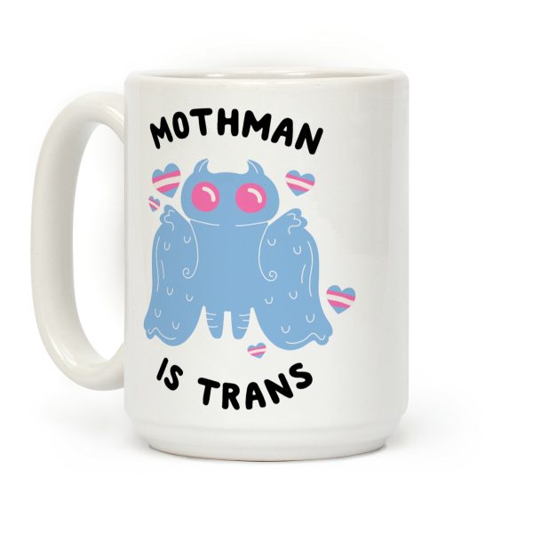 Trans Icon: Mothman Coffee Mug Trans Icon: Mothman Coffee Mug