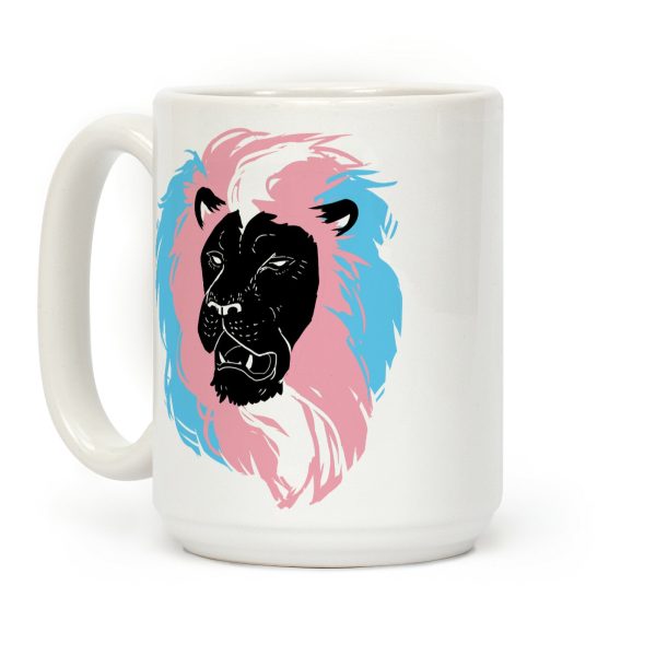 Trans Lion Pride Coffee Mug Trans Lion Pride Coffee Mug