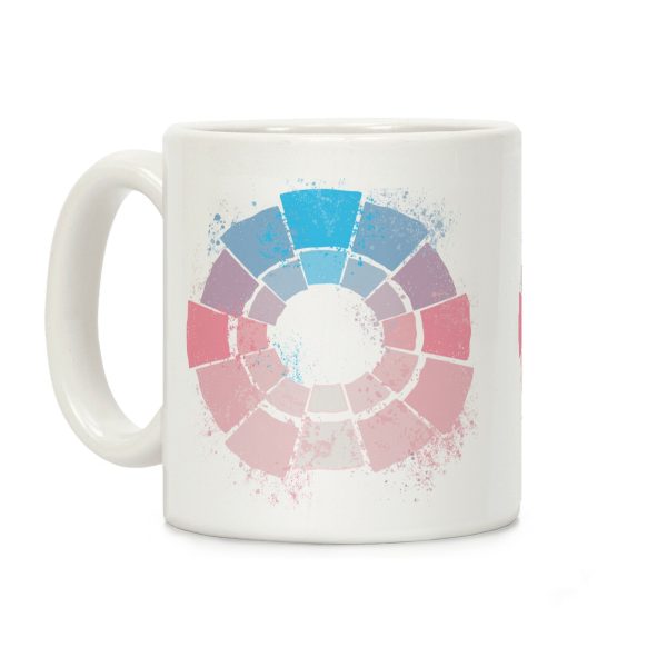 Trans Pride Color Wheel Coffee Mug Trans Pride Color Wheel Coffee Mug