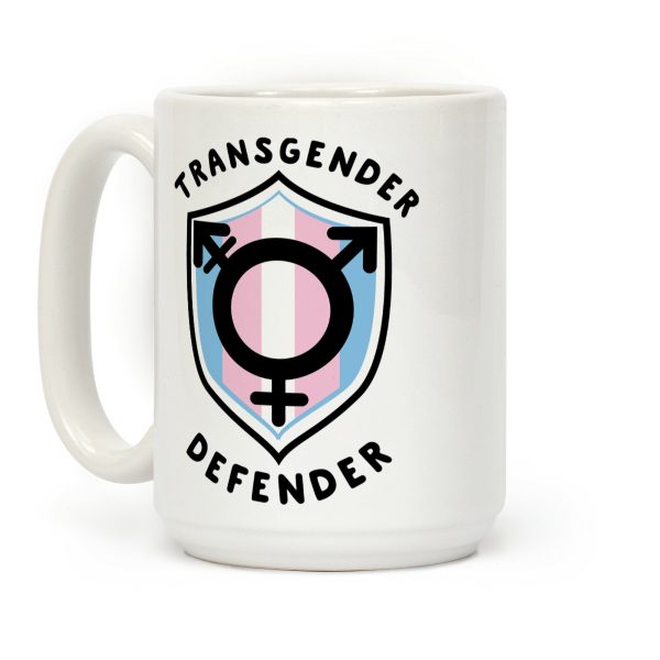 Transgender Defender Coffee Mug Transgender Defender Coffee Mug