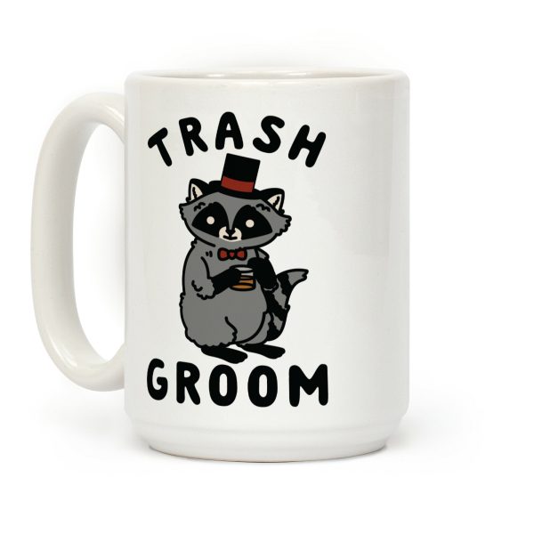 Trash Groom Raccoon Bachelor Party Coffee Mug