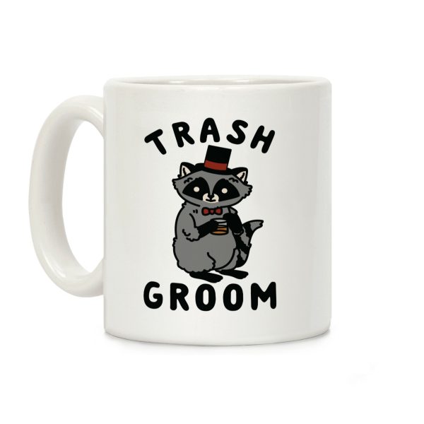 Trash Groom Raccoon Bachelor Party Coffee Mug