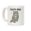 Trash Mom Raccoon Coffee Mug Trash Mom Raccoon Coffee Mug