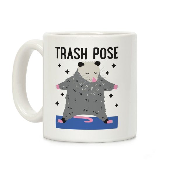 Trash Pose Opossum Coffee Mug Trash Pose Opossum Coffee Mug