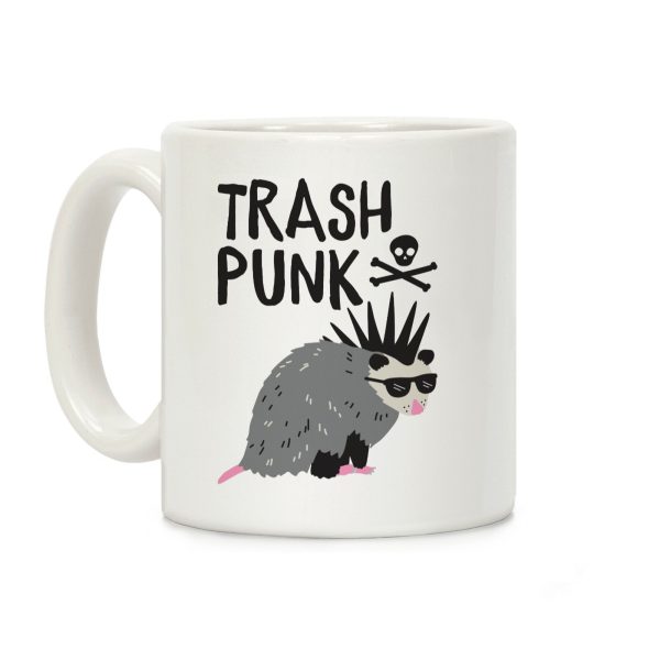 Trash Punk Possum Coffee Mug Trash Punk Possum Coffee Mug