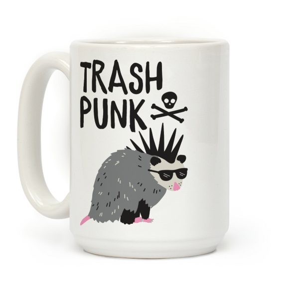 Trash Punk Possum Coffee Mug Trash Punk Possum Coffee Mug