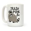 Trash Punk Raccoon Coffee Mug Trash Punk Raccoon Coffee Mug