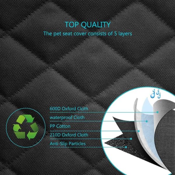 Travel Car Seat Cover for Dogs