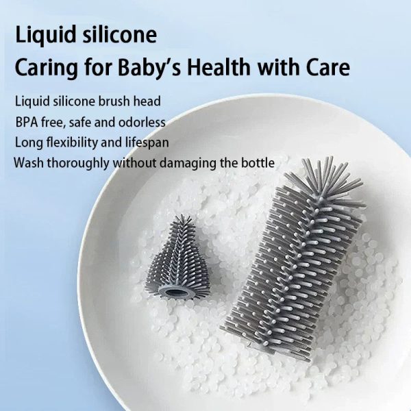 Travel-Friendly Baby Bottle Brush Set Travel-Friendly Baby Bottle Brush Set