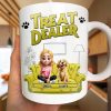 Treat Dealer 3D Effect Dogs - Personalized Mug