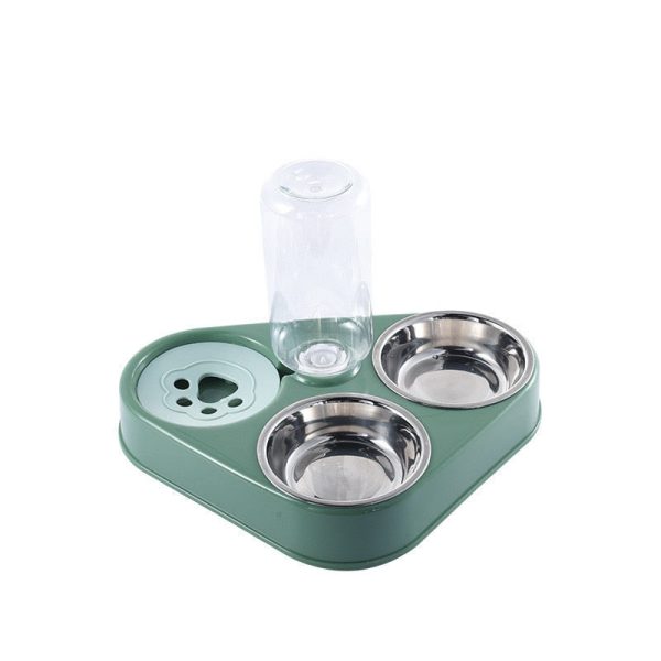 Triple Pet Food & Water Dispenser Triple Pet Food & Water Dispenser