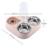 Triple Pet Food & Water Dispenser Triple Pet Food & Water Dispenser