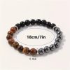 Triple Protection Gemstone Stretch Bracelet Triple Protection Gemstone Stretch Bracelet